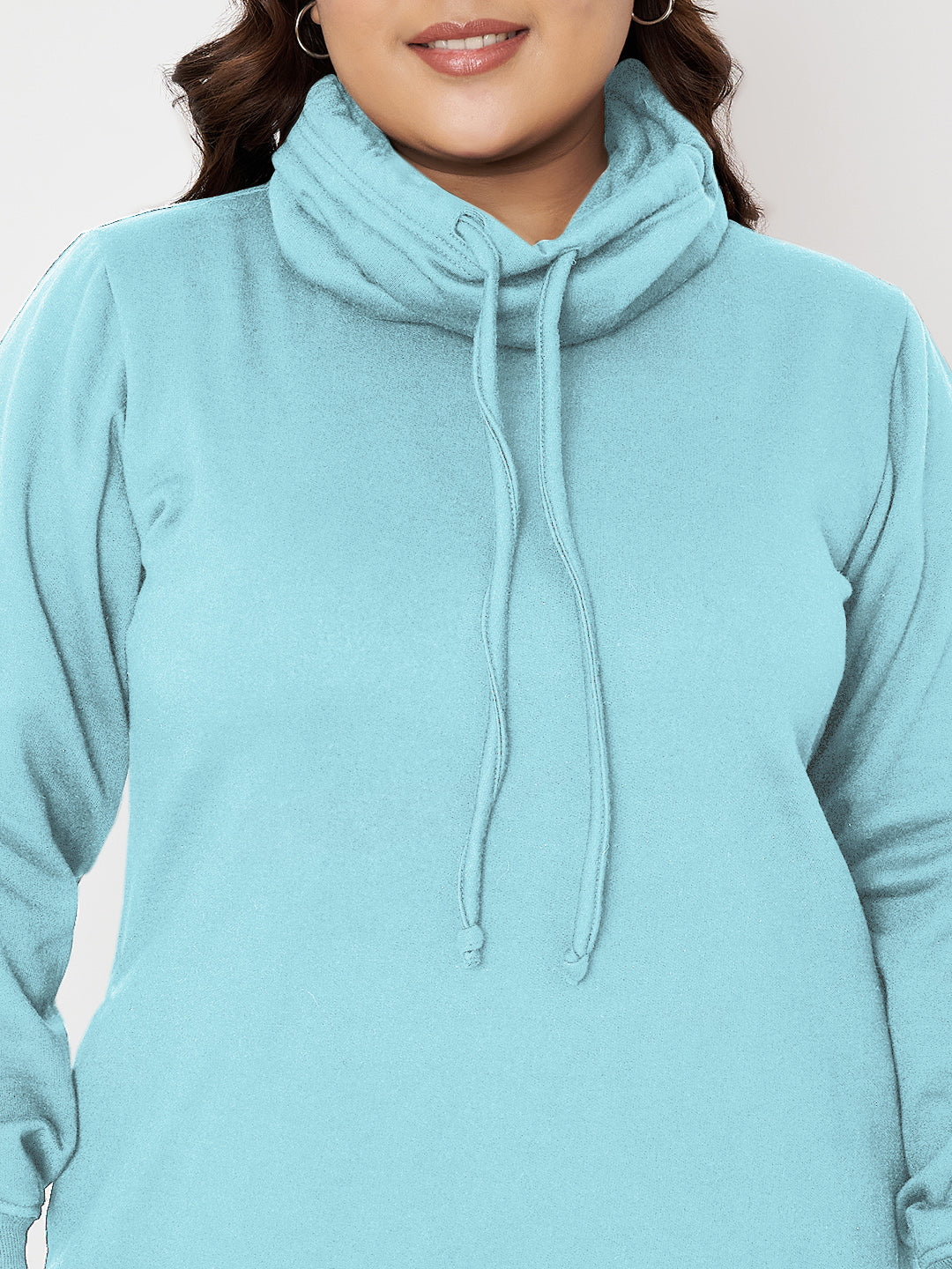 Women Cowl Neck Jumper Dress