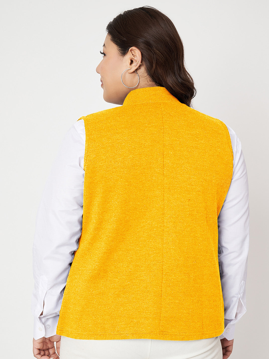 Women Fleece Tailored Jacket