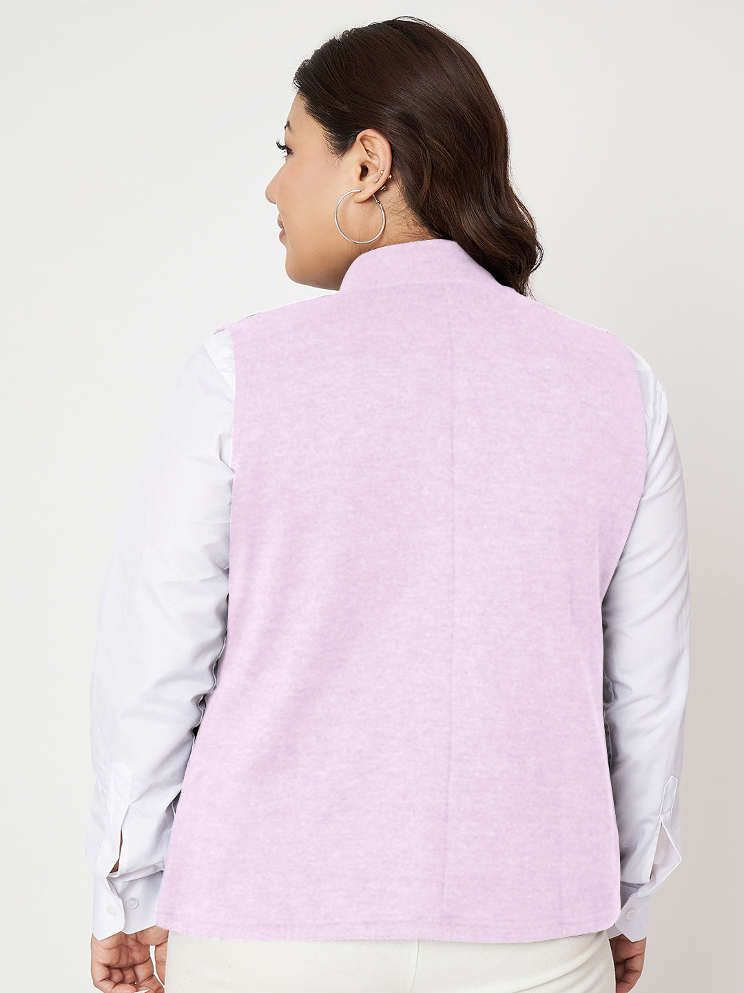 Women Fleece Tailored Jacket