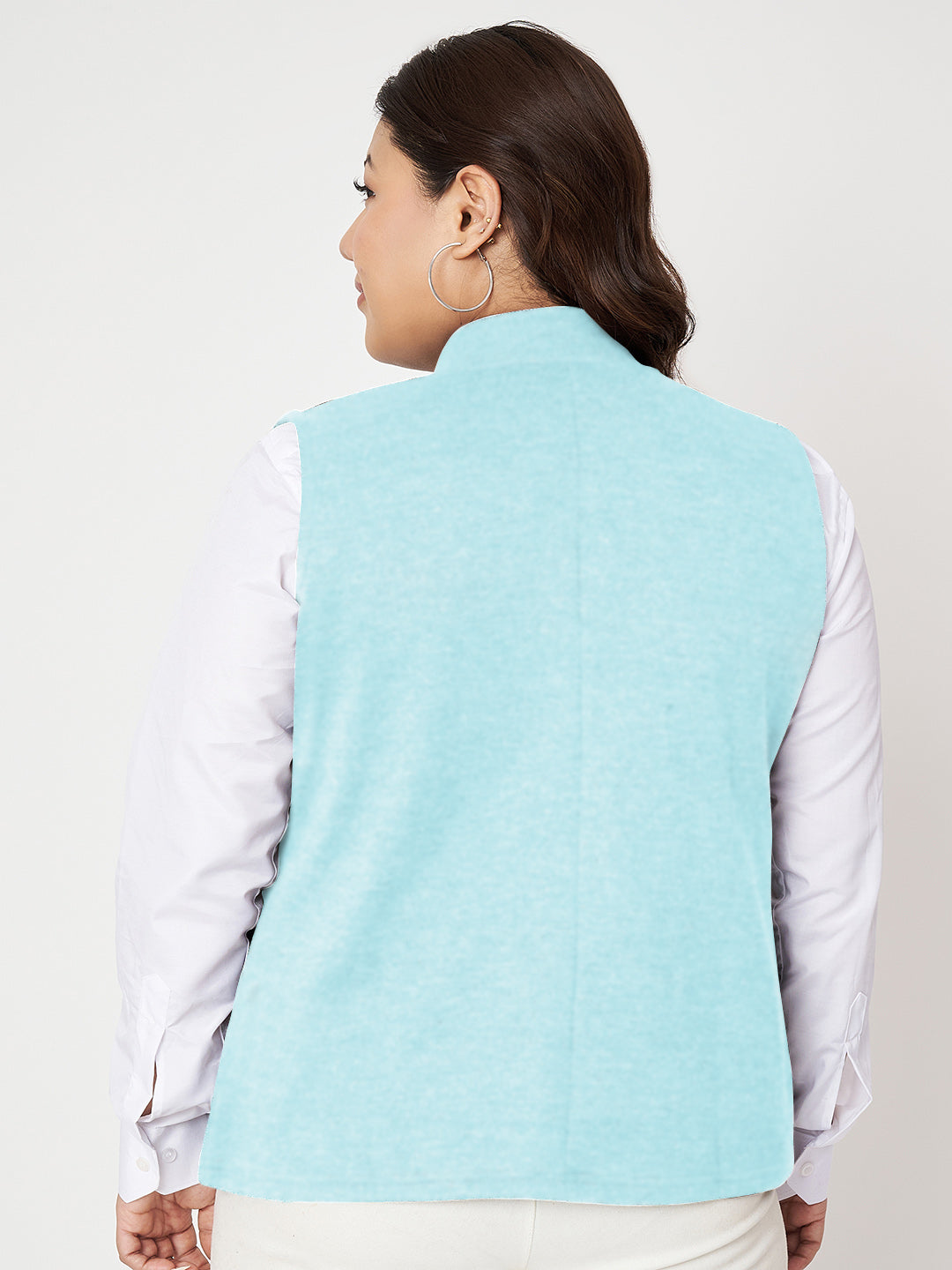 Women Fleece Tailored Jacket