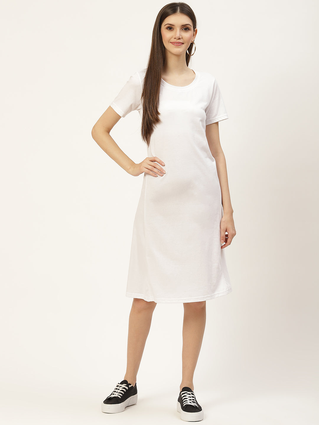A-Line Midi Dress