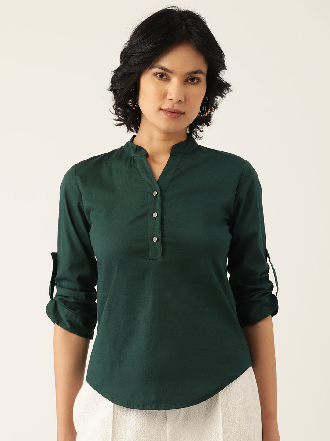 Solid Opaque Formal Shirt
