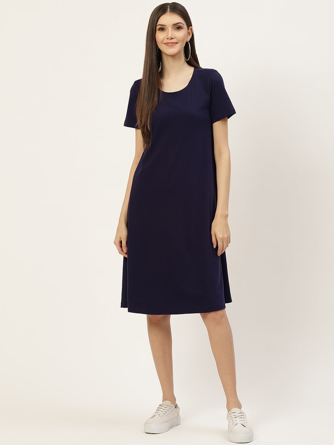 A-Line Midi Dress
