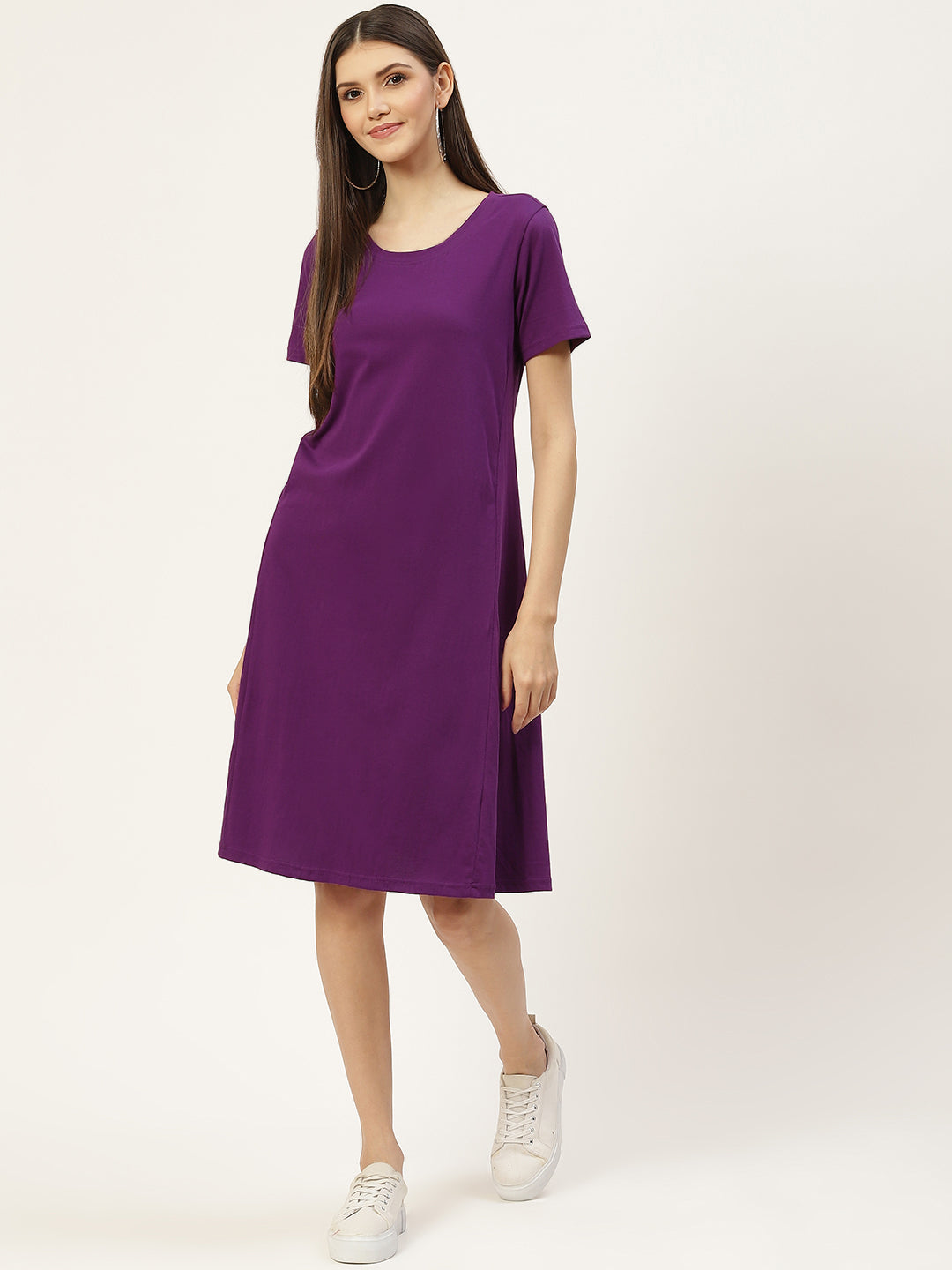 A-Line Midi Dress