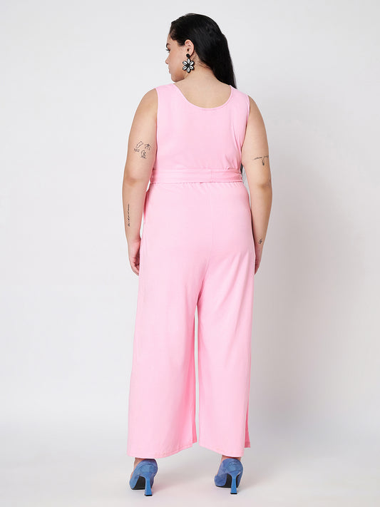 Plus Size Basic Jumpsuit
