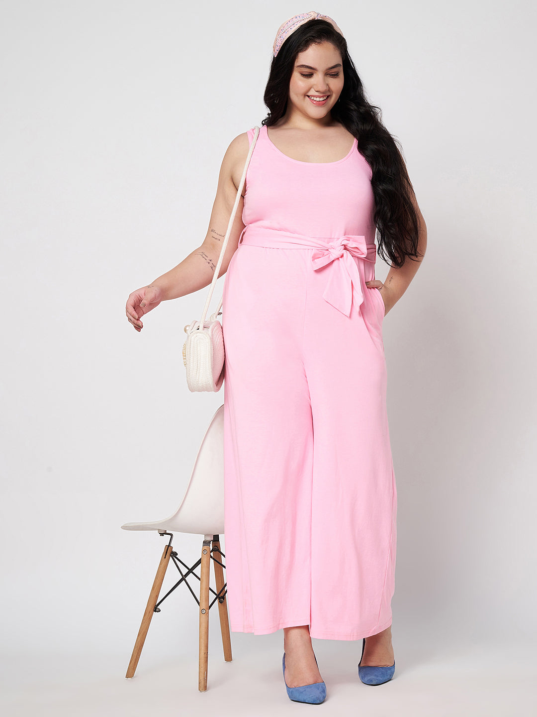 Plus Size Basic Jumpsuit