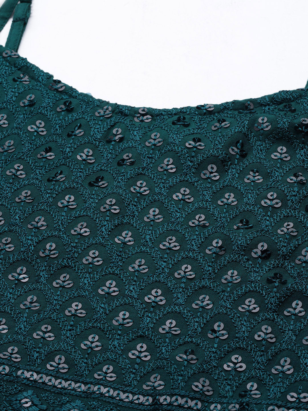 Embellished Embroidered Top