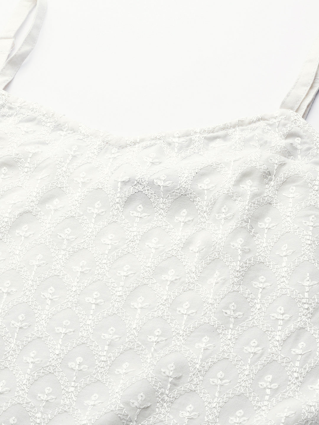 Embellished Embroidered Top