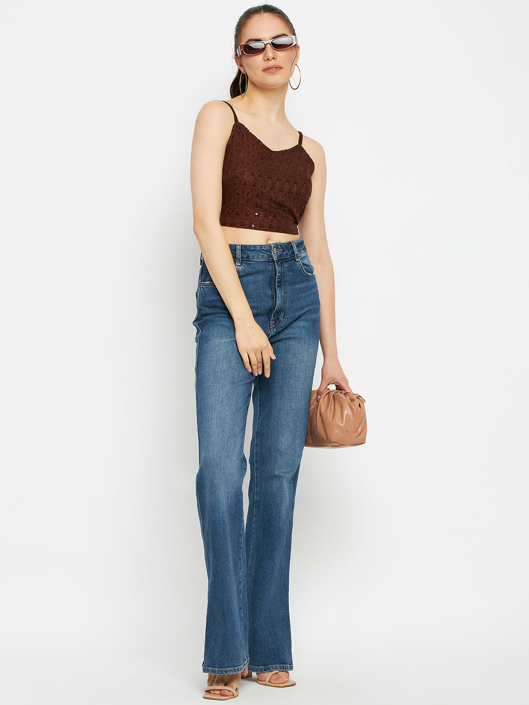 Embellished Crop Top