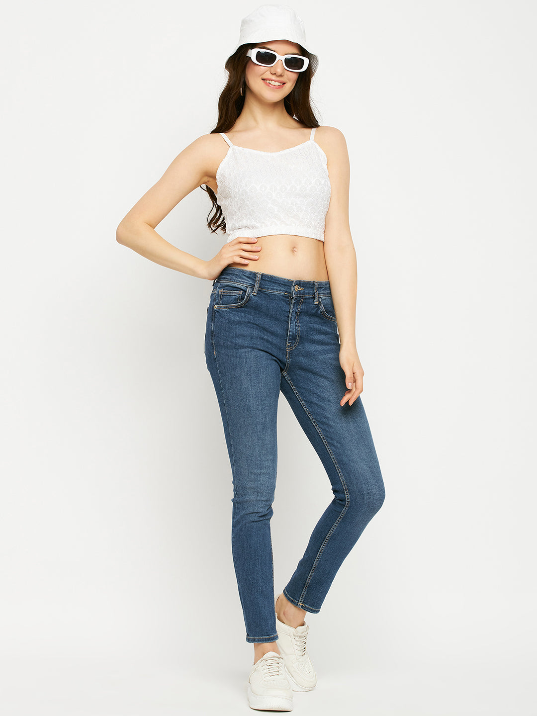Embellished Crop Top
