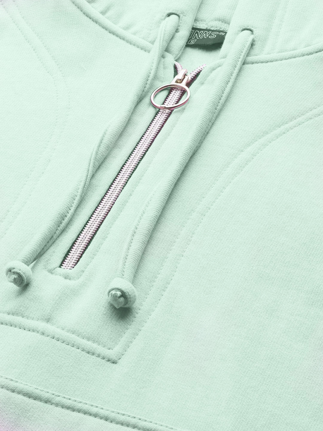 Women Burgundy Fleece Hooded Sweatshirt