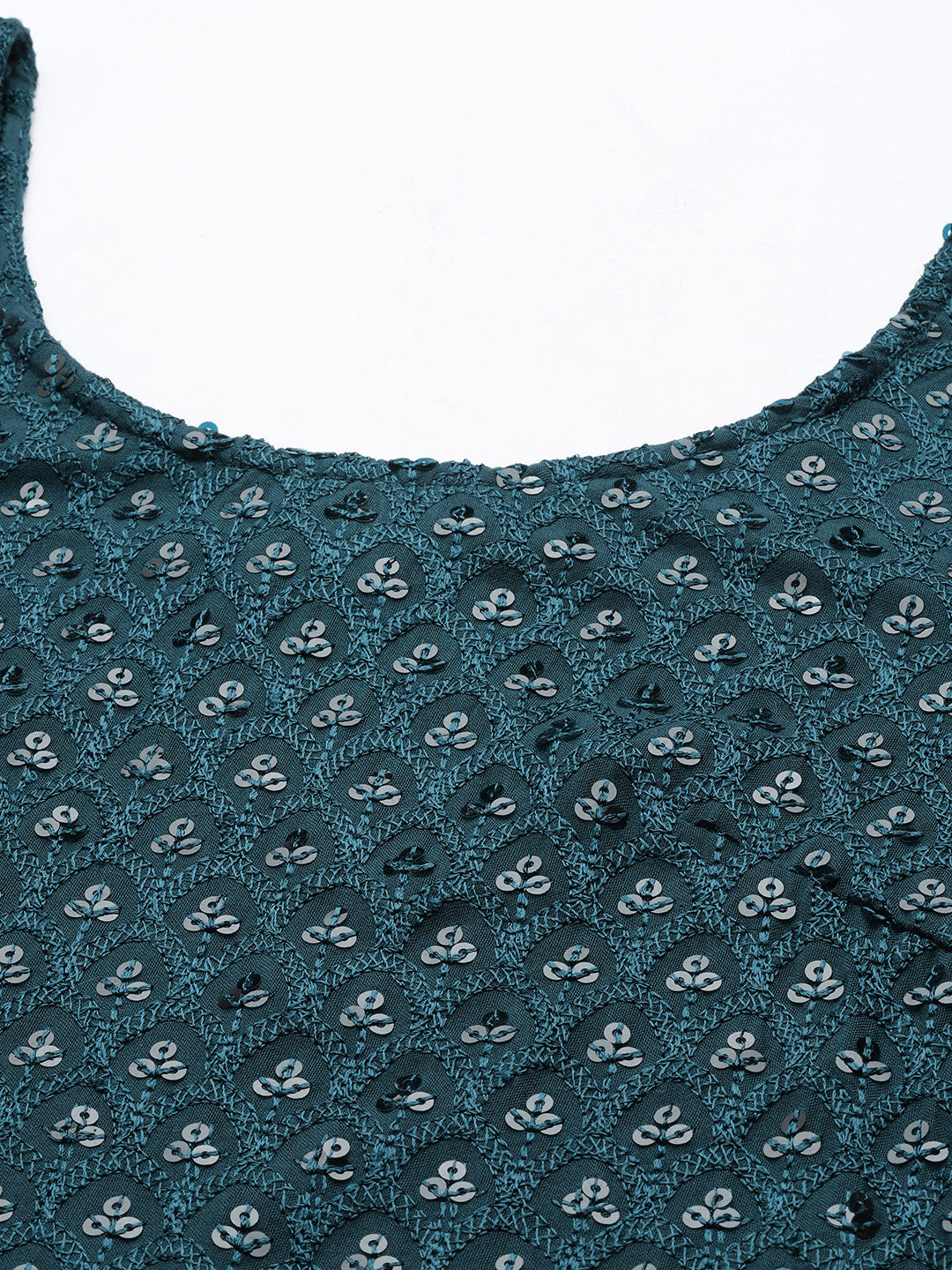 Embellished A-Line Dress