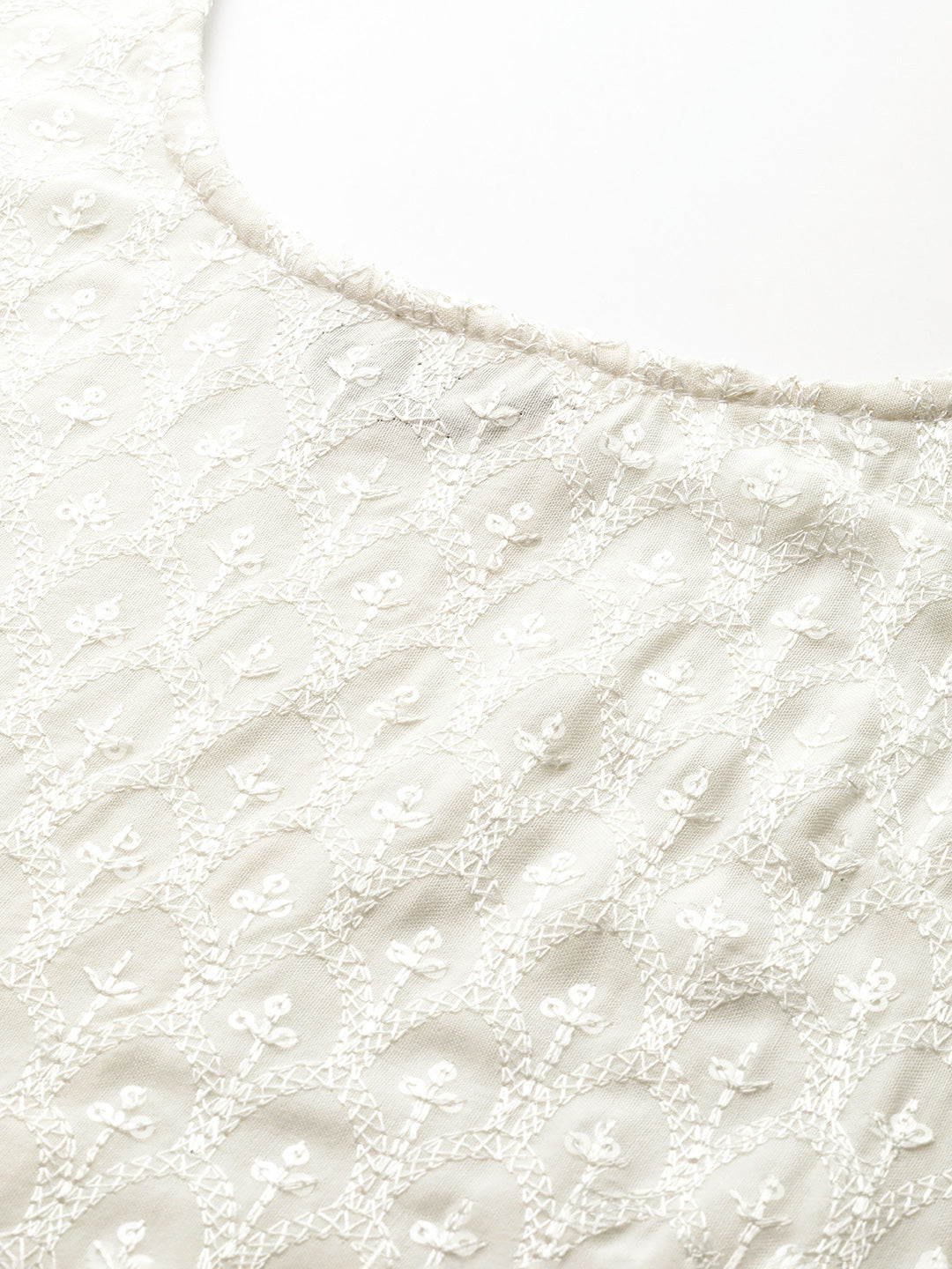 Embellished A-Line Dress