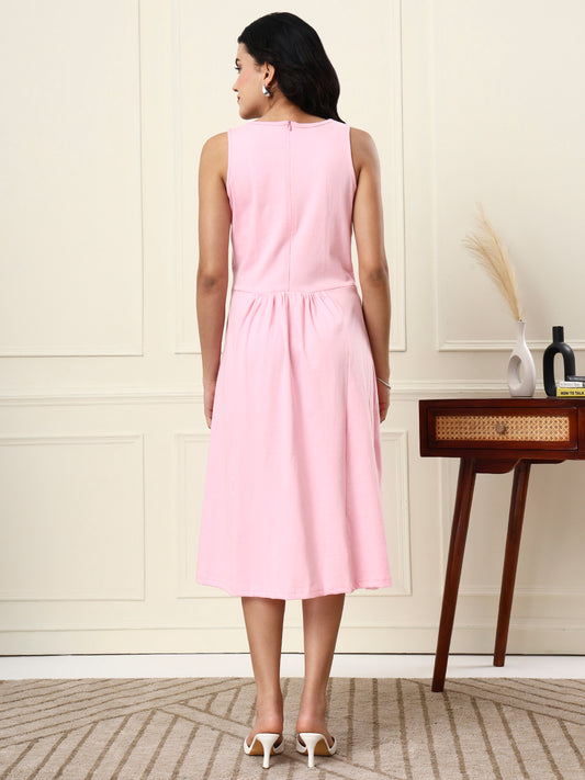 Fit & Flare Midi Dress