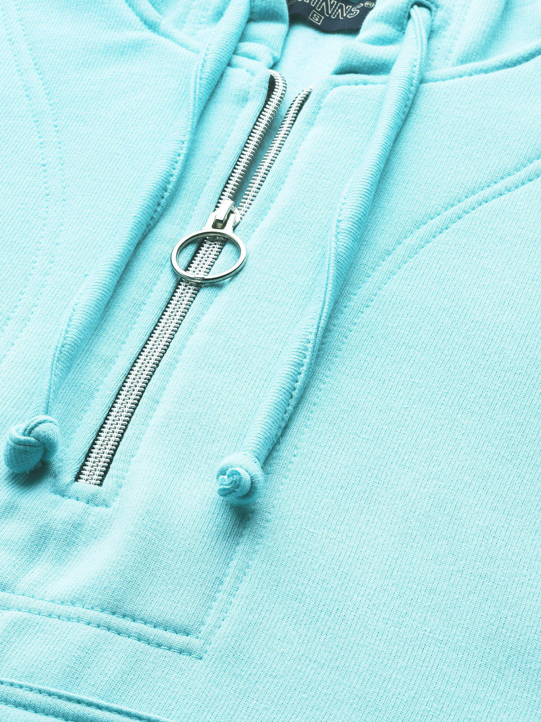 Women Burgundy Fleece Hooded Sweatshirt