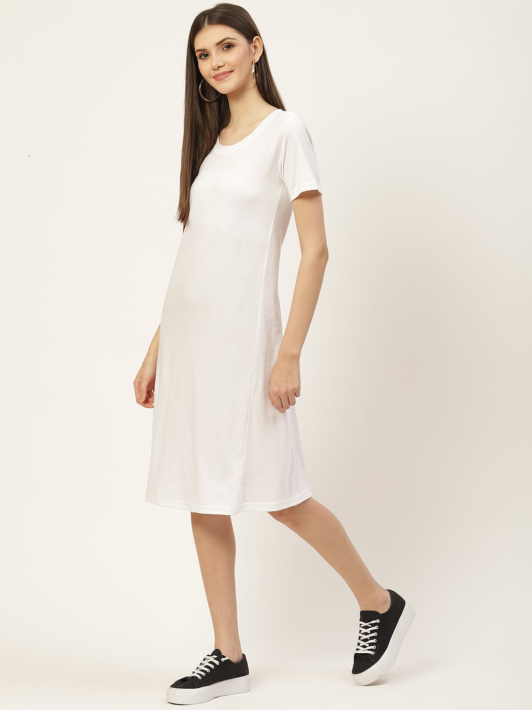 A-Line Midi Dress