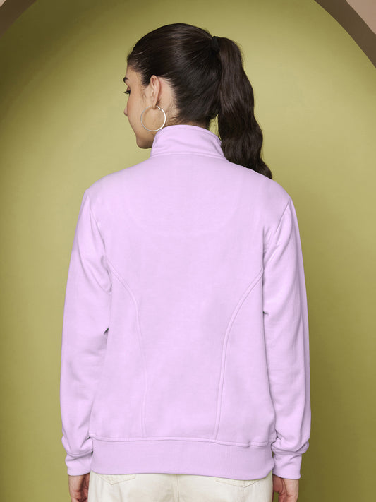 Stand-Collar Jacket with Front Pockets