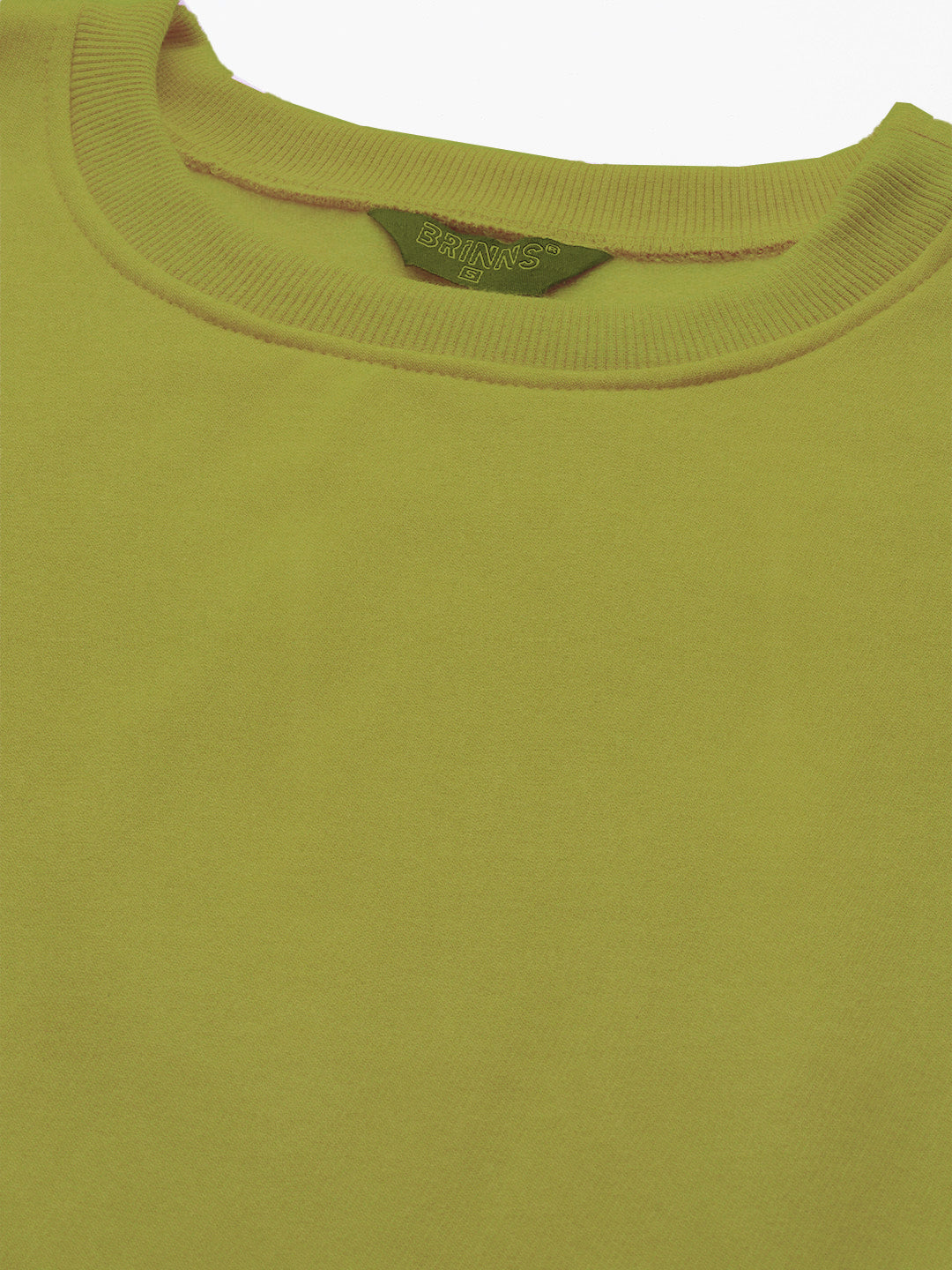 Solid Fleece Pullover Sweatshirt with Pockets