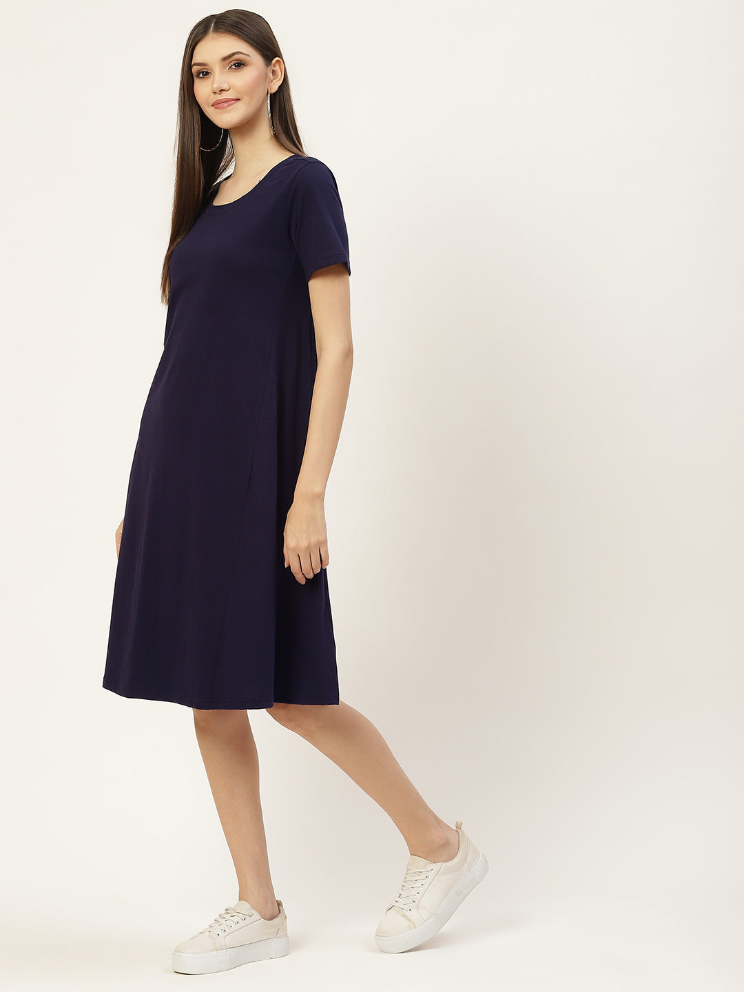 A-Line Midi Dress