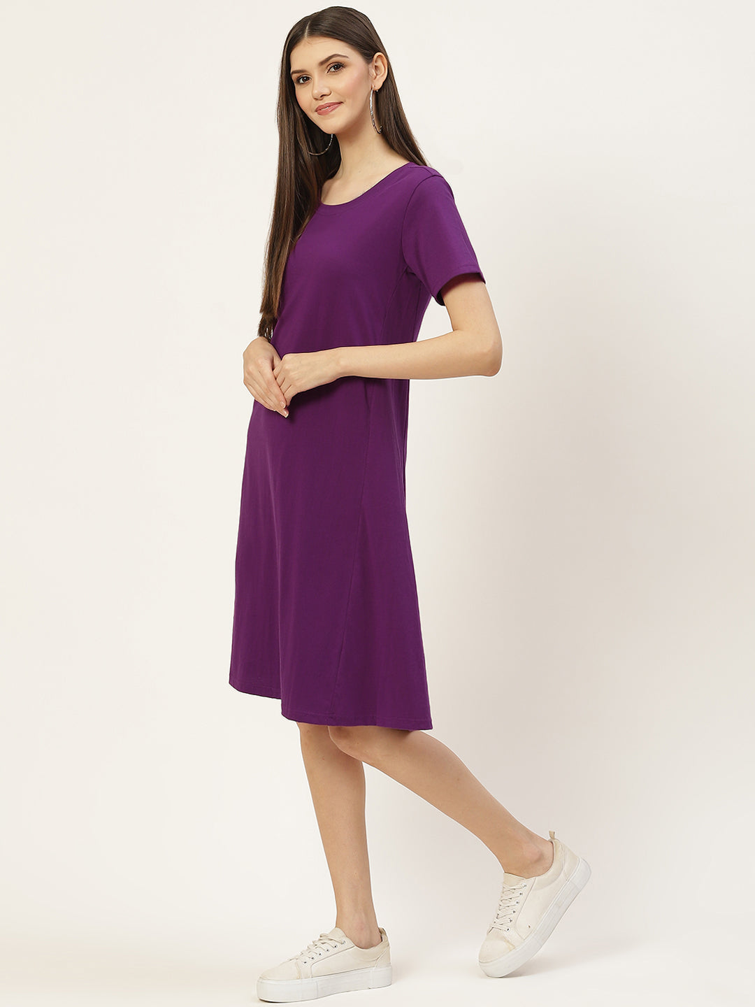 A-Line Midi Dress
