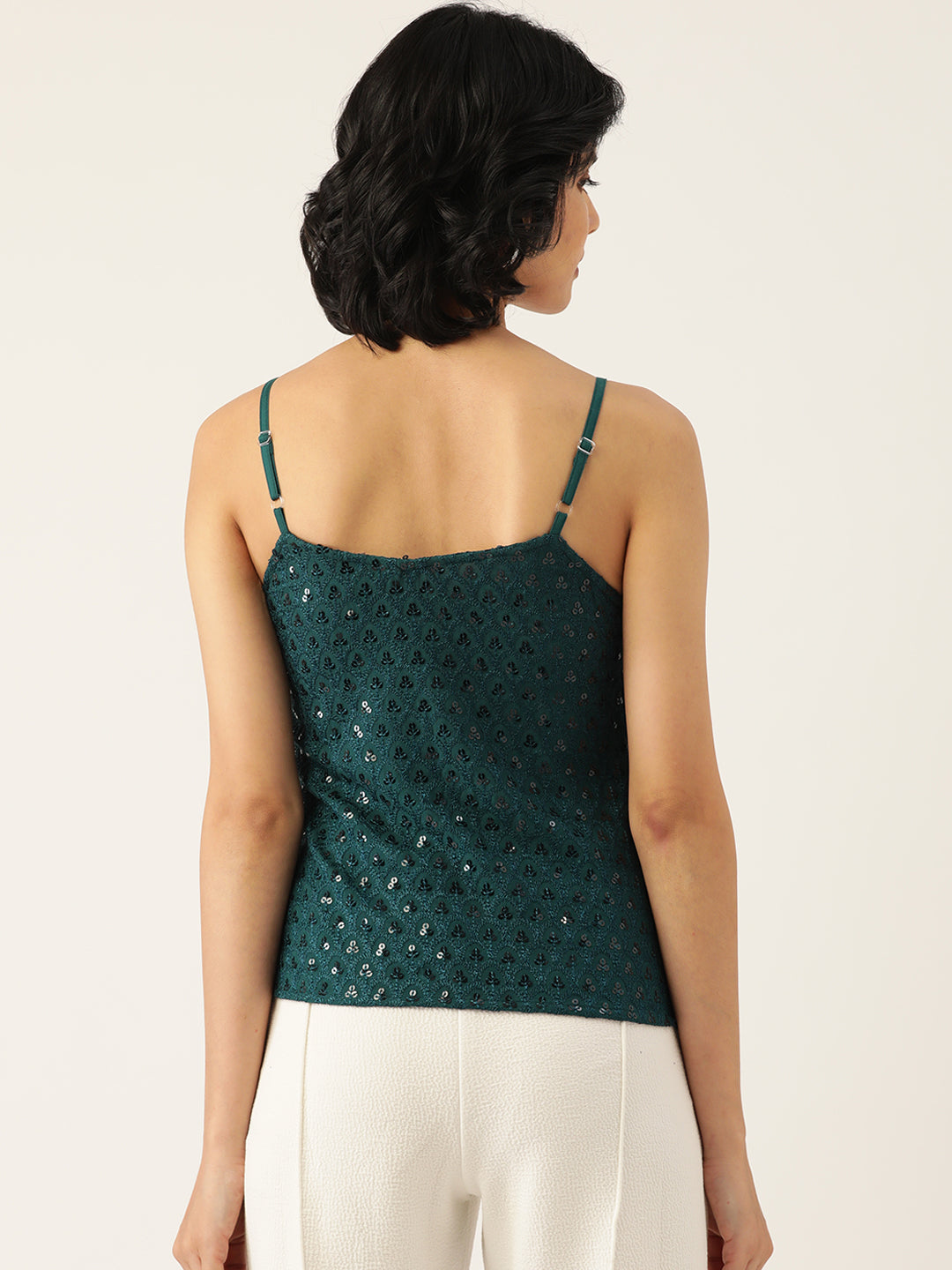 Embellished Embroidered Top