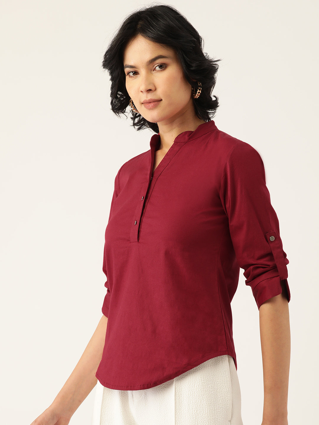 Solid Opaque Formal Shirt