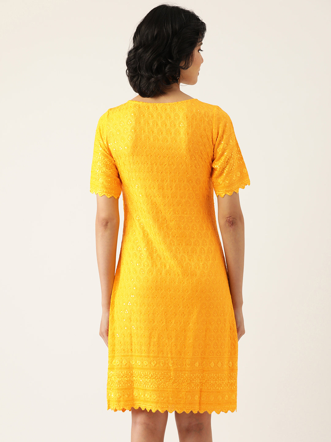 A-Line Sequined Dress