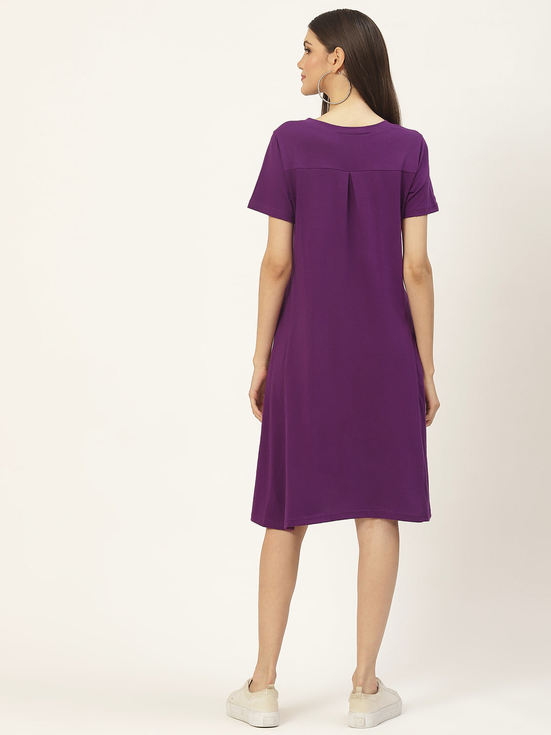 A-Line Midi Dress