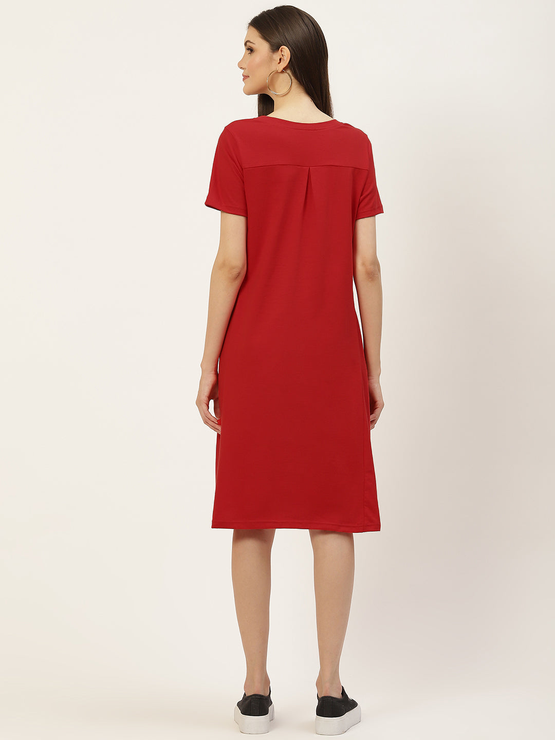 A-Line Midi Dress