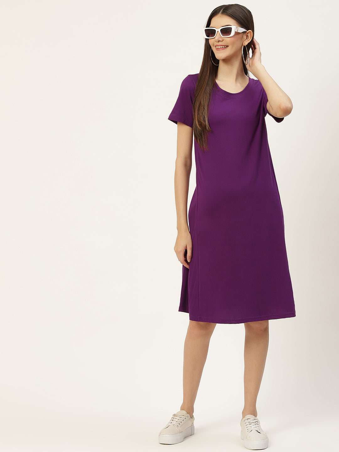 A-Line Midi Dress