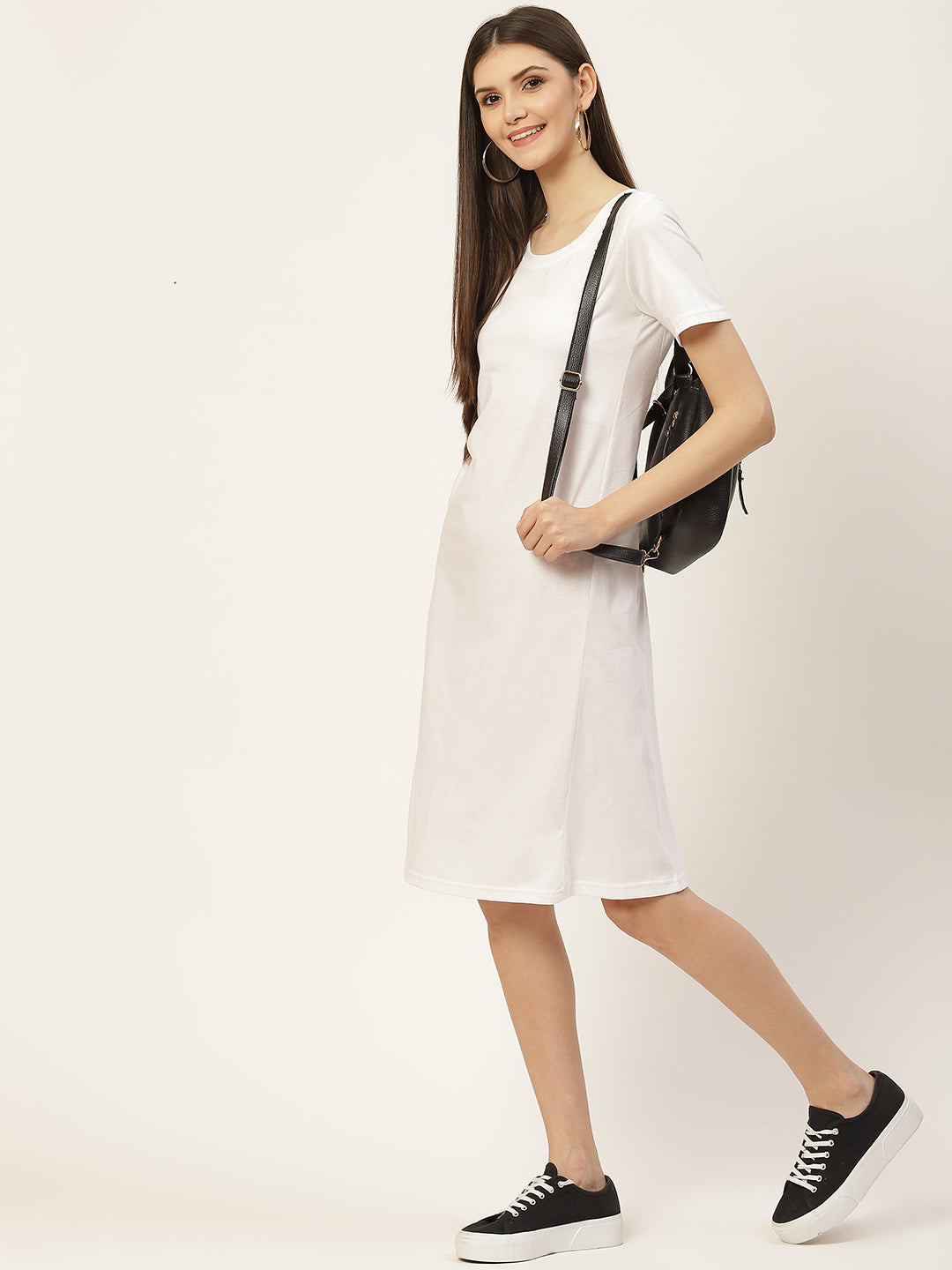A-Line Midi Dress