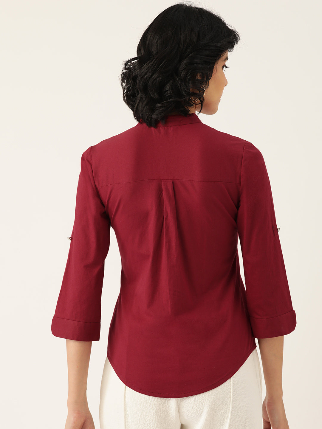 Solid Opaque Formal Shirt