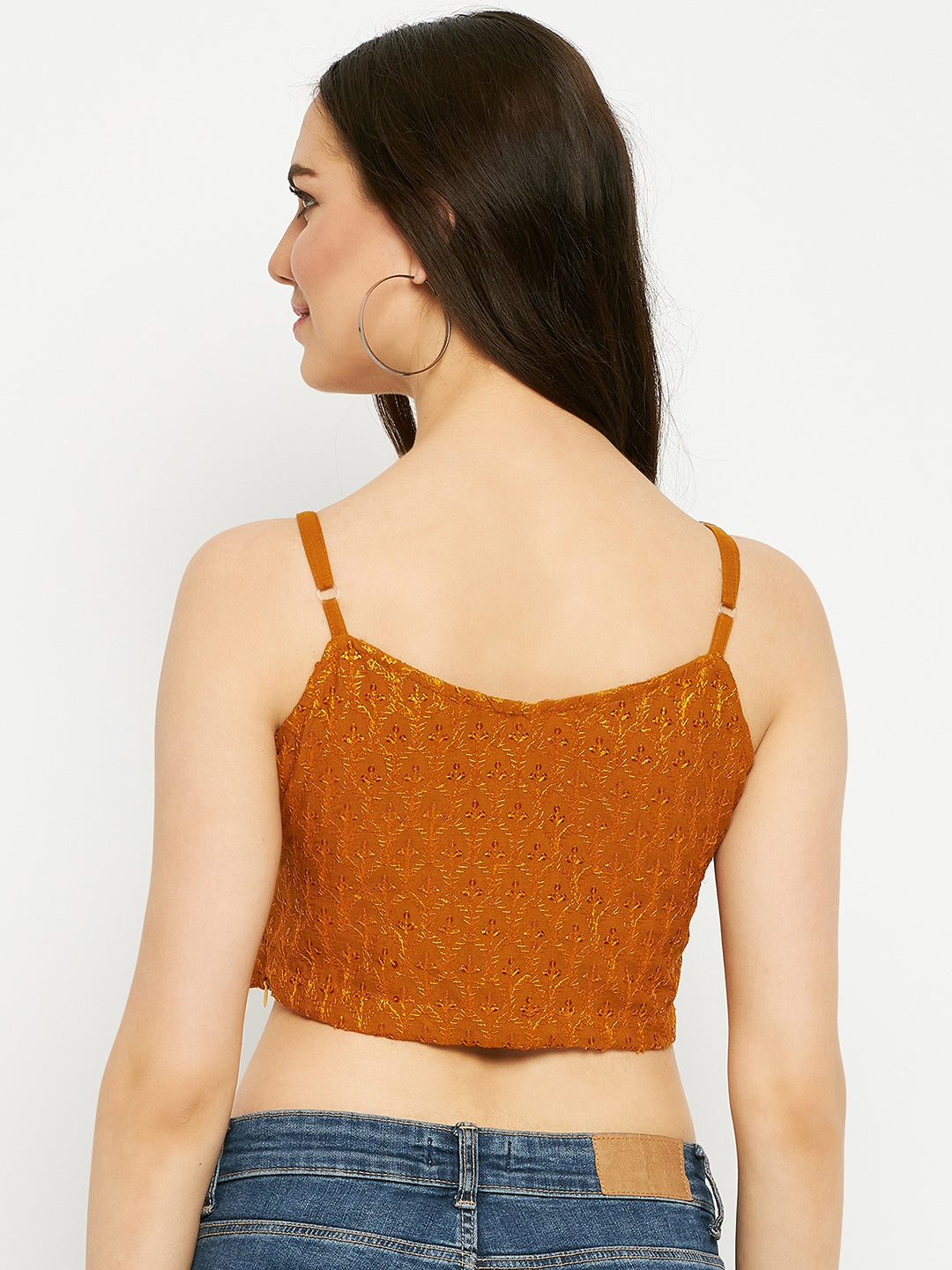 Embellished Crop Top