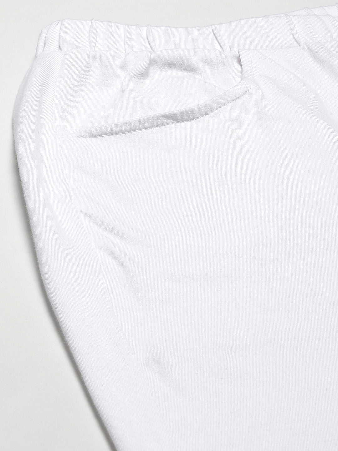 Women Solid Color Pure Cotton Capris