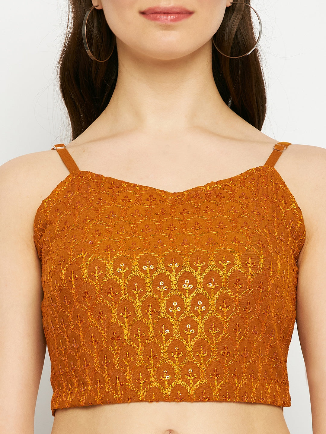 Embellished Crop Top