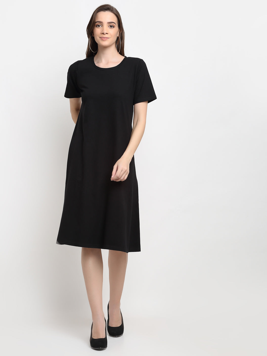 A-Line Midi Dress