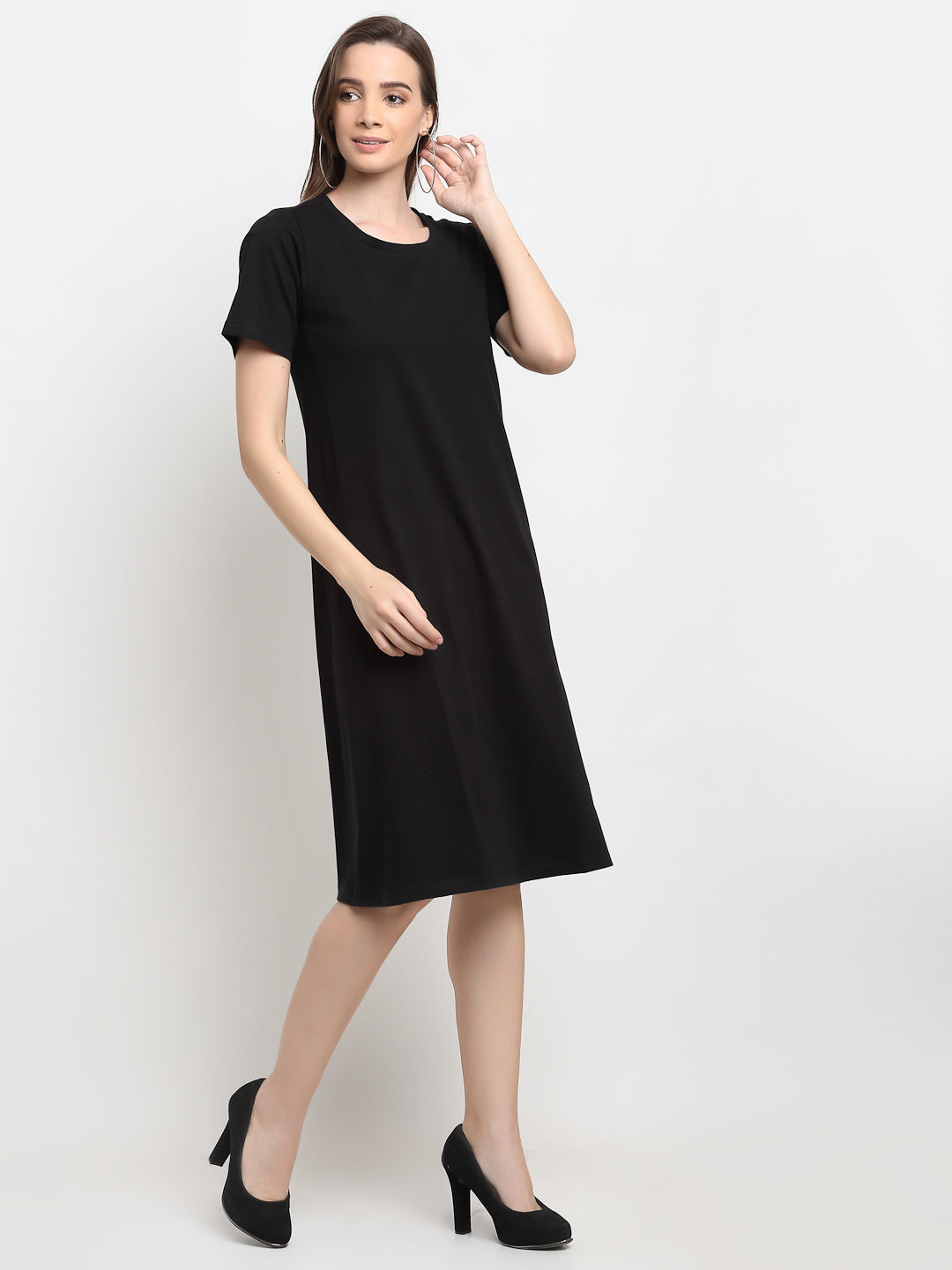 A-Line Midi Dress