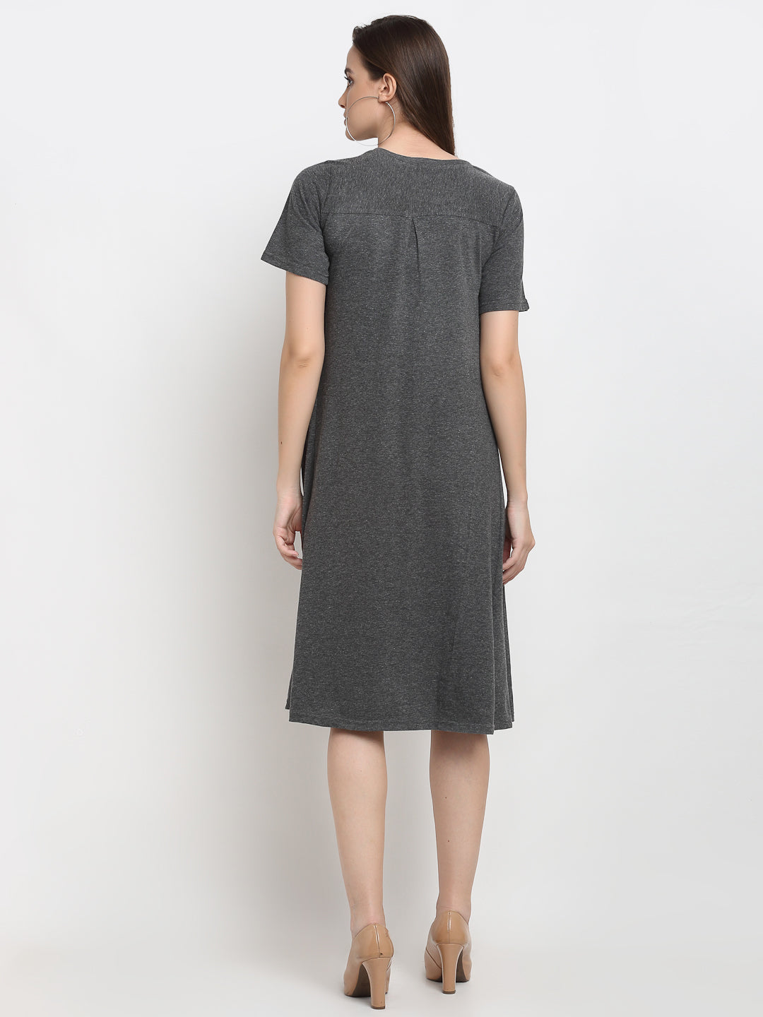 A-Line Midi Dress