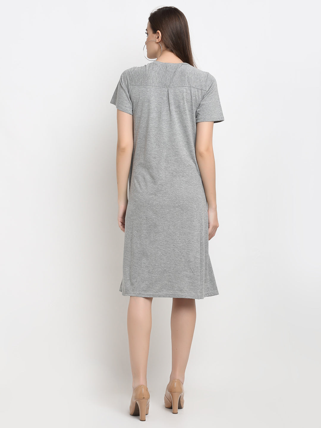 A-Line Midi Dress
