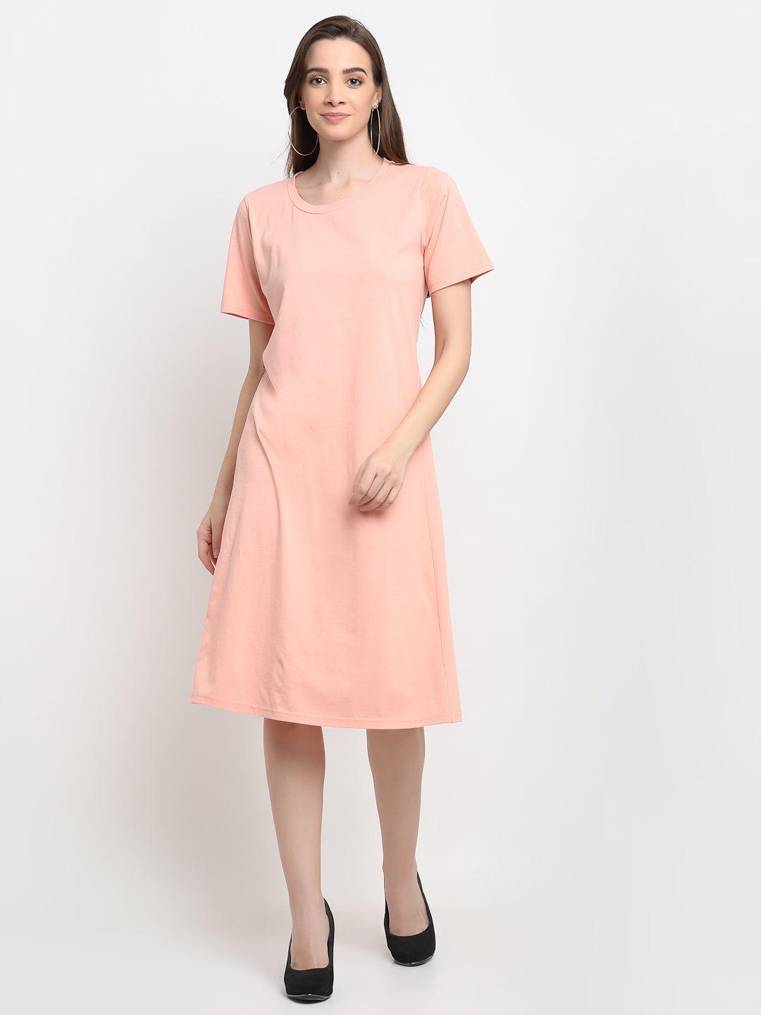 A-Line Midi Dress