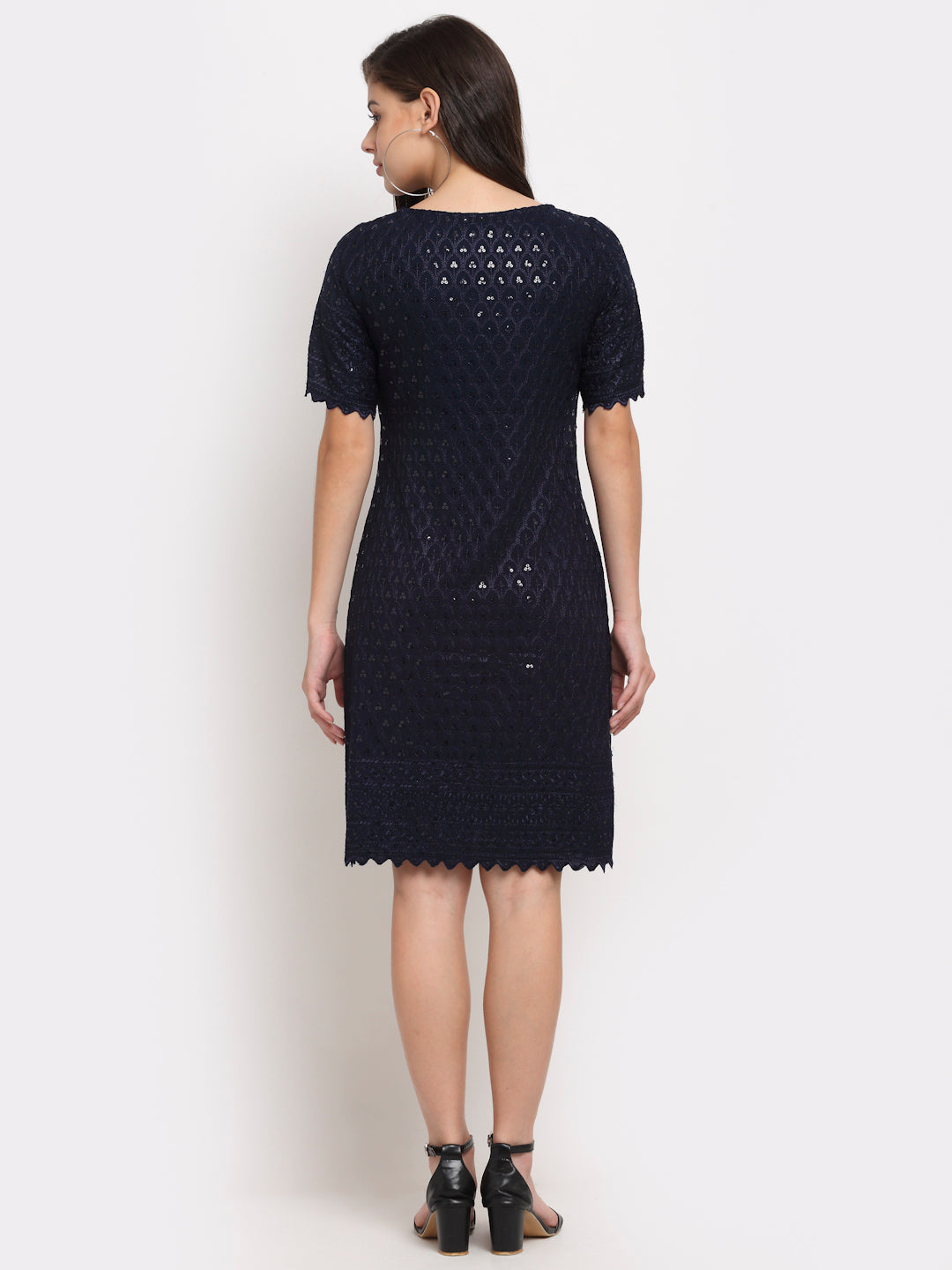 A-Line Sequined Dress
