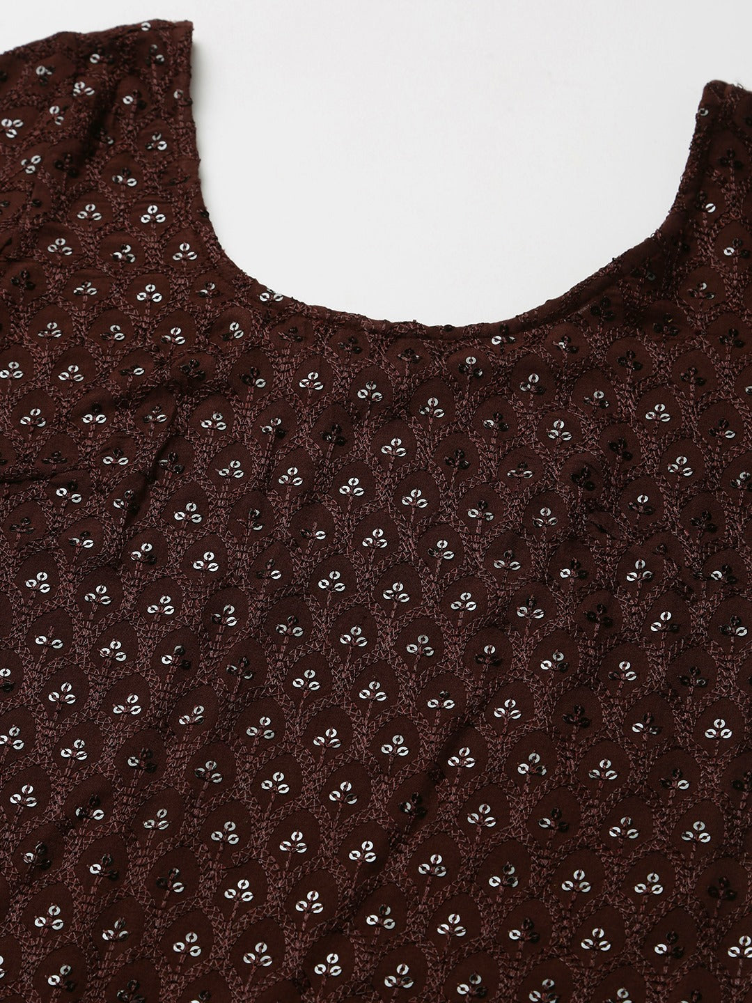 Embellished A-Line Dress