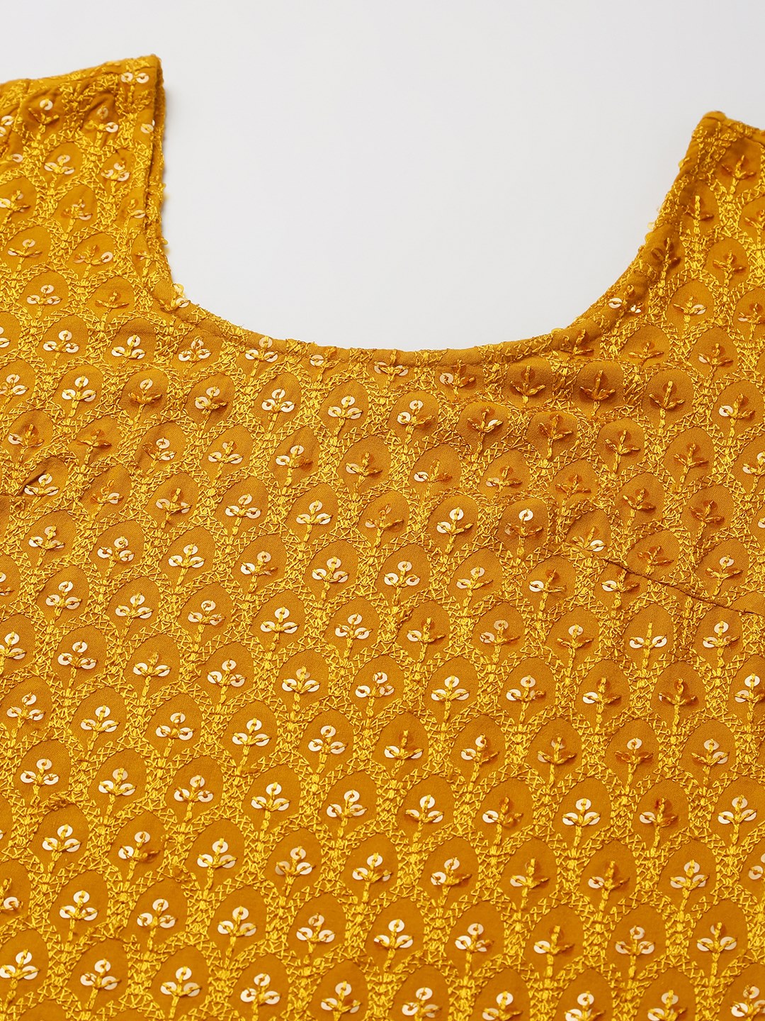 Embellished A-Line Dress