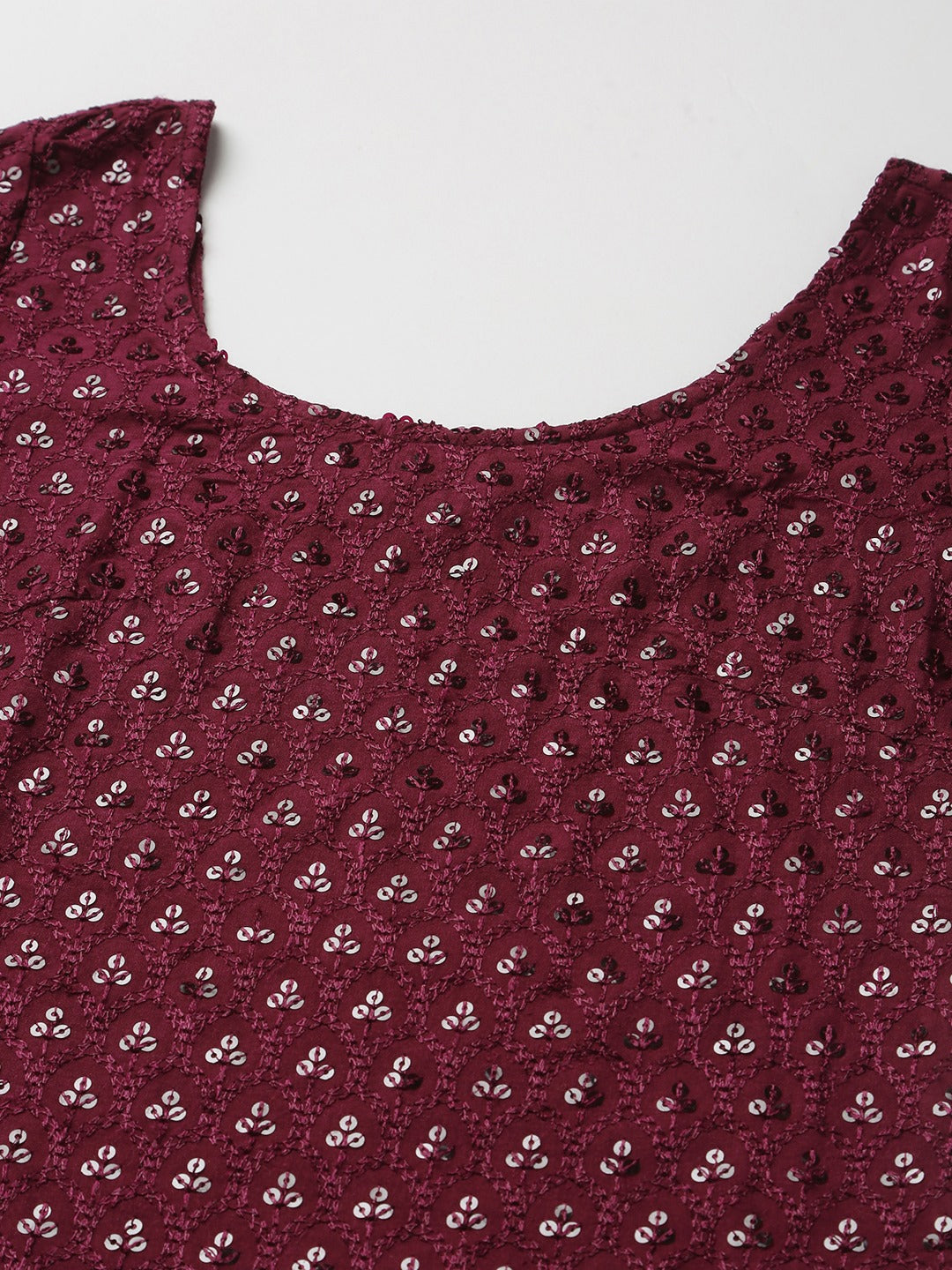 Embellished A-Line Dress