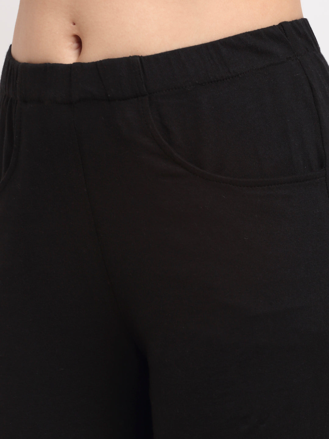 Women Solid Ankle-Length Leggings