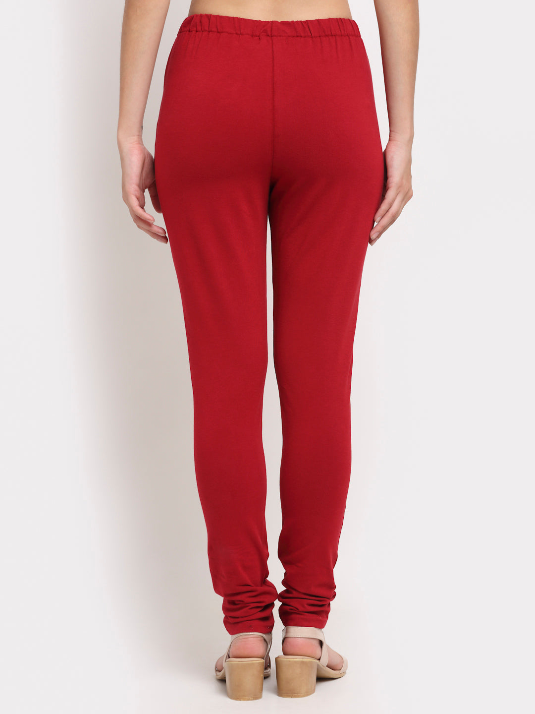 Women Solid Ankle-Length Leggings