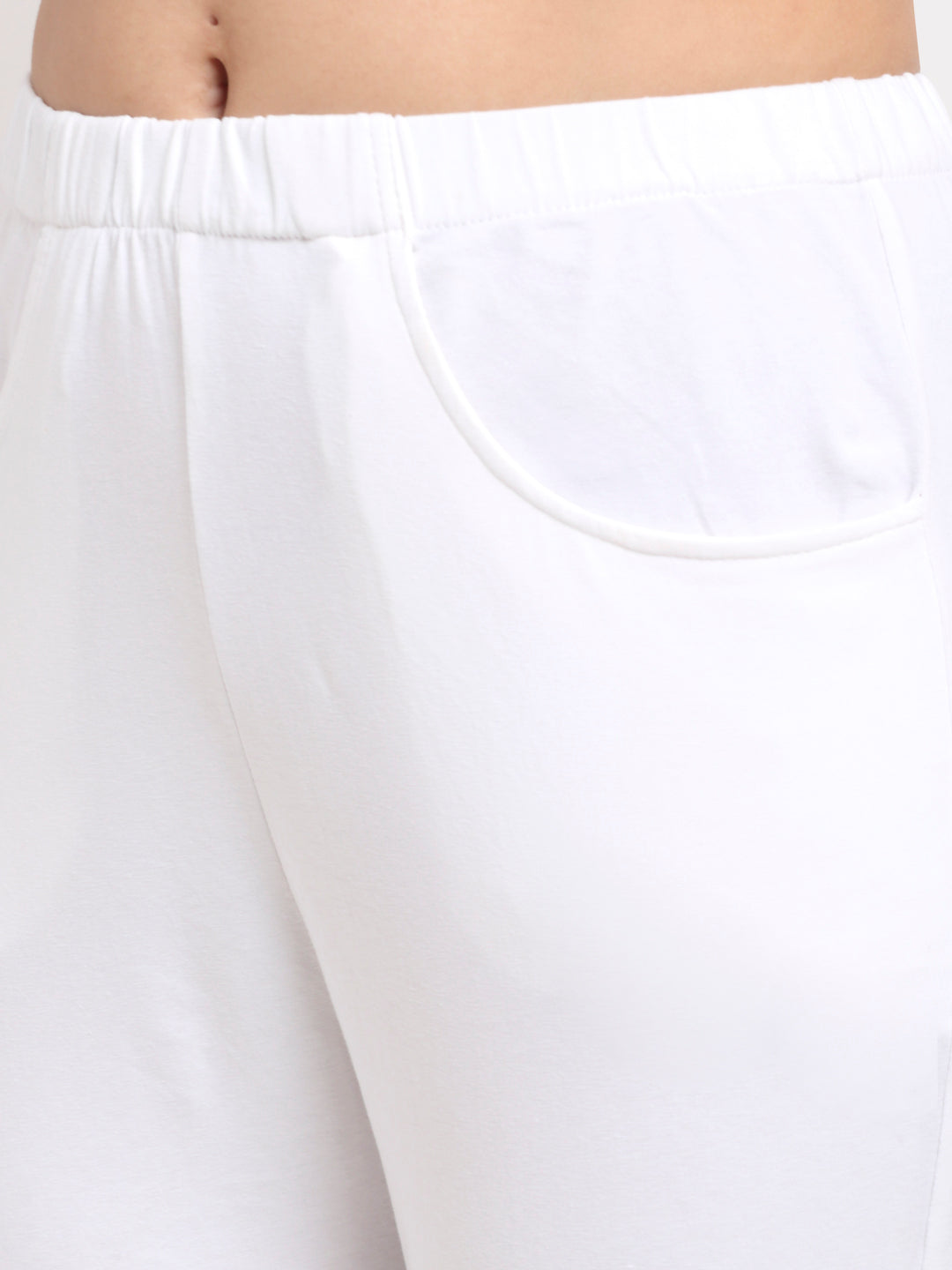 Women Solid Ankle-Length Leggings