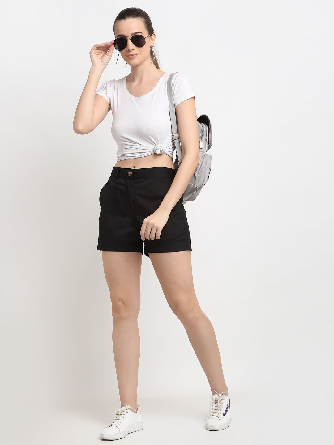 Solid Regular Shorts