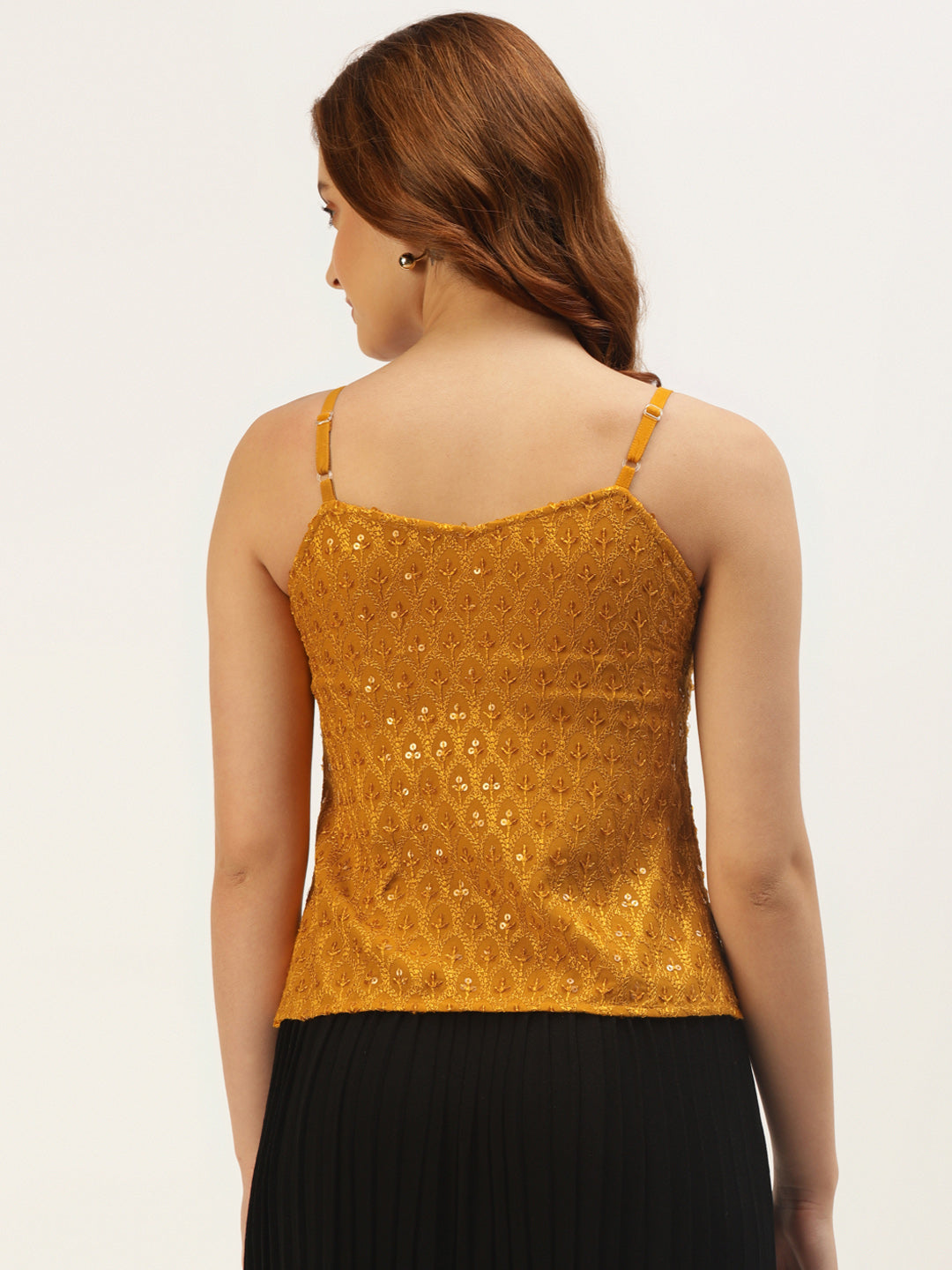 Embellished Embroidered Top
