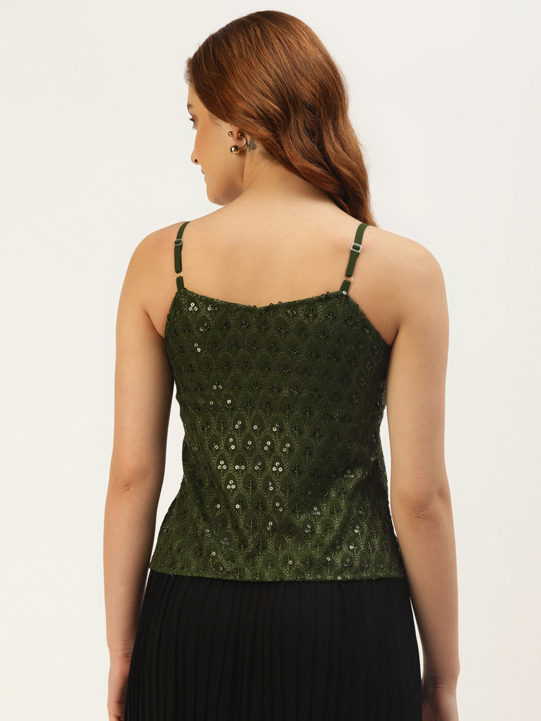 Embellished Embroidered Top